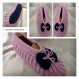 Modèle chic chaussons en tricot  pour femme,fille .pattern ,master class avec  tutoriel anglaise  en format pdf