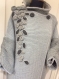 Modèle manteau cardigan « cascade des roses » en tricot pour femme. schéma ,diagramme international en photo format pdf .tutoriels français.