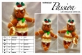 Amigurumi,modèle poupée-ange «  galette « au crochet. pattern tutoriels anglais en format pdf +légende symbole anglais /français
