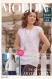 Offre spéciale:modèles vintage pull et débardeur chic couleur blanc,au crochet .pattern crochet anglais,pdf anglaise