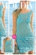 Modèle robe pour femme au crochet schéma et diagramme international avec explication design technique en photo format pdf sans explication écrite