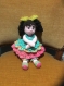 Amigurumi,modèle petite poupée  au crochet .pattern, tutoriels anglais,français +légende symbole anglais /français en format pdf.