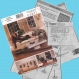 Magazine vintage vogue .modèles fabrication meubles  pour barbie.pattern,tutoriels,pdf anglais,français 