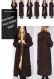 Modèle chic manteau longue avec capuche,tricot,patron avec tutoriels français format pdf 