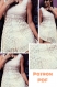 Vintage modèle chic robe dentelles coton blanc  ,crochet , pour femme.patron -tutoriels en français format pdf