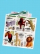 Livre - patron,vintage .modèle 6 animaux en tricots en format pdf,modèles amigurumis en tricot avec tutoriels français 