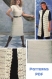 Vintage .2 modèles robe et gilet cardigan au crochet pour femme,patterns  tutoriels en anglais format pdf 