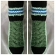 Gros chaussettes multicolores fantasie en tricot fait main,pour femme,homme t 37-39