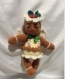 Amigurumi,modèle poupée galette de noël au crochet.patron avec tutoriels explication anglais format pdf