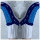 Chaussettes style chaussons,tongs,2x1,d’intérieur avec semelles doux,fantasie en tricot.taille 38-41