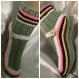 Grosse chaussettes d’intérieur avec semelles doux,fantasie en tricot.taille 36-39