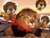Amigurumis modèle petit lion au crochet .patron avec tutoriel français format pdf 
