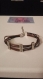 Bracelet  mixte cordon cuir multi-liens 