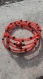 Bracelet mémoire de forme rouge et noir