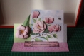 Carte d' anniversaire magnolia