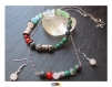 Bracelet astrologique cancer en perles naturelles, bracelet lithothérapie