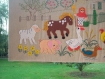 Tableau décoratif en tissu pour chambre d'enfant