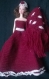 Robe poupée barbie crochet bordeaux 1 