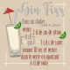 Cocktail : gin fizz (fm2001a- grille point de croix en pdf)