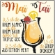 Cocktail : mai tai (fm2008- grille point de croix en pdf)