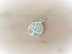 Collier arbre de vie (pendentif/charm) argent 925,chaine,au choix,porte bonheur,collier médaille,cadeau,tree life necklace,sterling silver