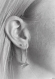 Boucles d'oreilles feuille de ginkgo biloba-argent massif 925-nature-végétal-minimaliste-printemps-été-zen-japonais-épuré-asie-moderne