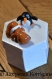 Boîte à secrets avec son bébé esquimau et son pingouin