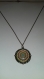 Collier cabochon mandala multicolore 