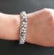 Bra017 bracelet wrap gris