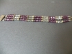 Bra046 bracelet baroque améthyste