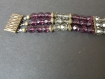 Bra046 bracelet baroque améthyste