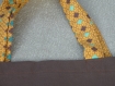 Trc 023 tote-bag coton épais marron
