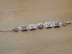 Bra 106 bracelet rose/fuchsia