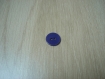 Bouton forme ronde violet nacré creux   2-28