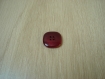 Cinq boutons forme carré arondie rouge bordeaux   7-18   +2