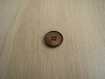 Cinq boutons forme ronde imitation bois   11-46