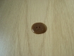 Cinq boutons forme ovale noisette marbré   9-10  +1