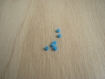 Lot de perles bleu moyen en plastique   25-51