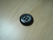  bouton forme ronde gris noir   14-1