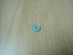  bouton forme rond nacré bleu   13-114