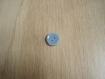 Quatre boutons vintage bleu avec dessin   13-70