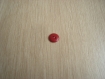 Trois petit boutons rouge creux  6-47