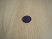 Quatre boutons rond violet lisse   2-19