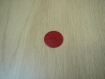 Bouton rouge en forme de vinyle    6-39