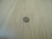 Cinq boutons gris nacré forme rond en creux   14-21  +2