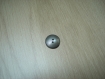 Cinq boutons gris noir marbré en nacre lisse   18-51  +1