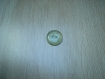 Deux boutons fragment bombé vert   3-50