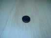 Trois boutons à queu plastique de couleur noir   17-86