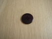 Trois boutons plastique violet avec fausse couture   2-58