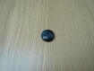 Deux boutons rond et rayure bleu marbré  19-114